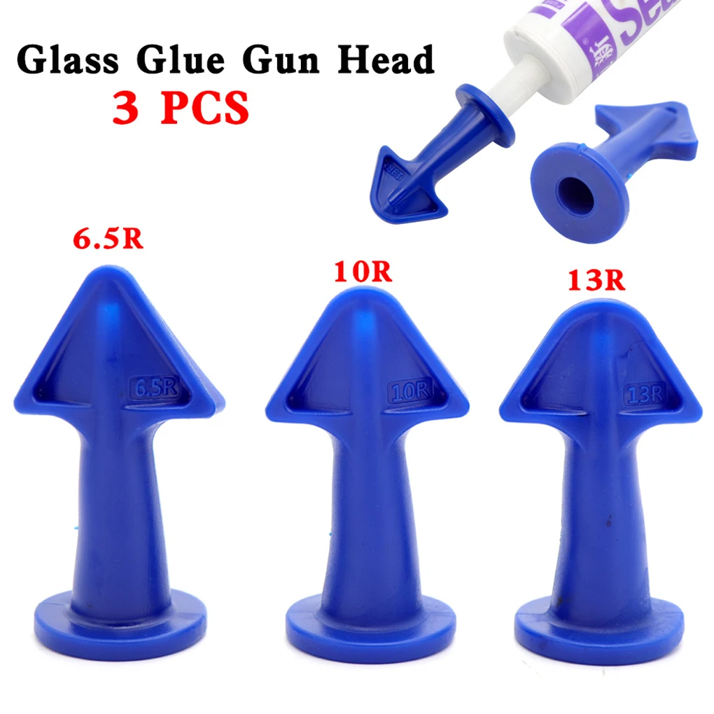 

3 Pcs Caulk Nozzle Applicator Silicone Caulking Tools Sealant Nozzle Caulking Epoxy Piston Nozzle Accessories Angle Scraper
