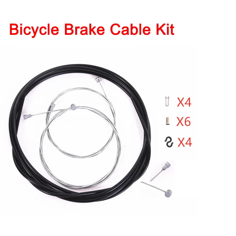 

Mountain Bike Shift Cable Kit Road Bicycle Brake Cable Wires Housing Replacement Kit Bike Cable Bike Parts