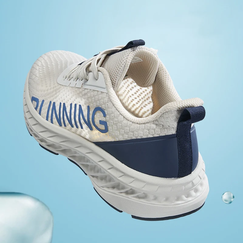 Goldencamel Male Sneakers Outdoor Men's shoes Mesh Breathable Casual Sports Summer Light Shock Absorption Running Footwear