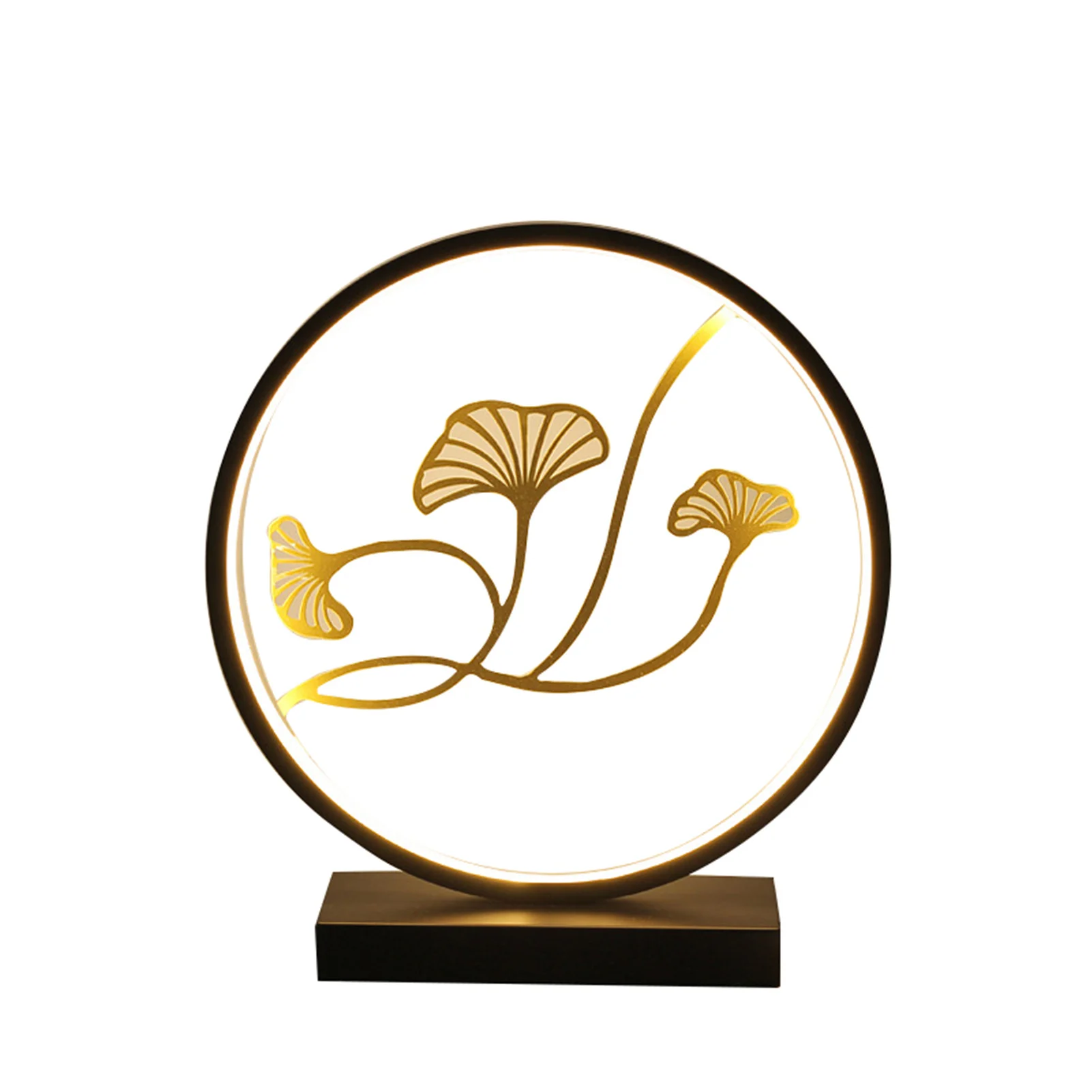 

New Bedside Table Lamp Office Room Desk Table Lamp Chinese Zen Style Lamp Bedroom Lamp Elegant Study Art Crafts Decor