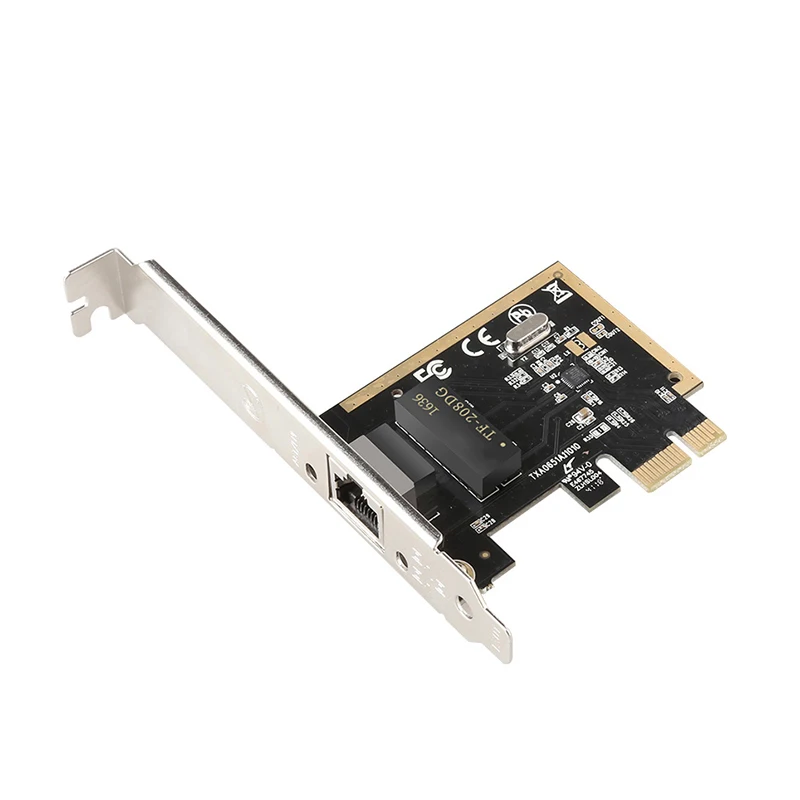 Компьютерная шина PCI E Gigabit Ethernet сетевой карты Адаптеры для сим карт Realtek 8111H 10/100/1000