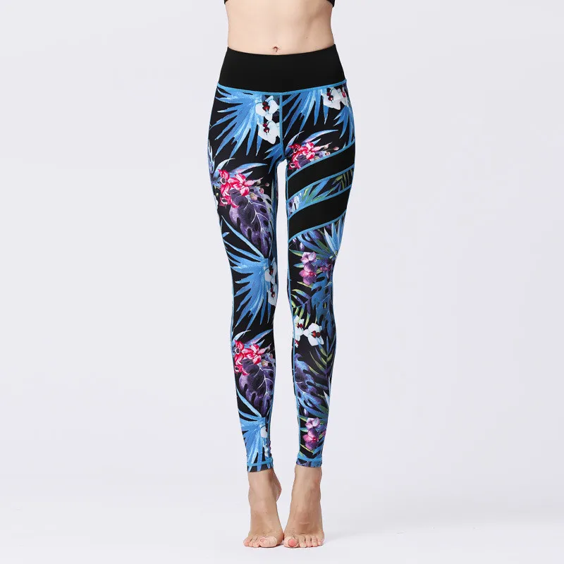 

Print Leggings Sport Women Fitness High Waist Workout Running Sportswear Gym Tights Yoga Pants