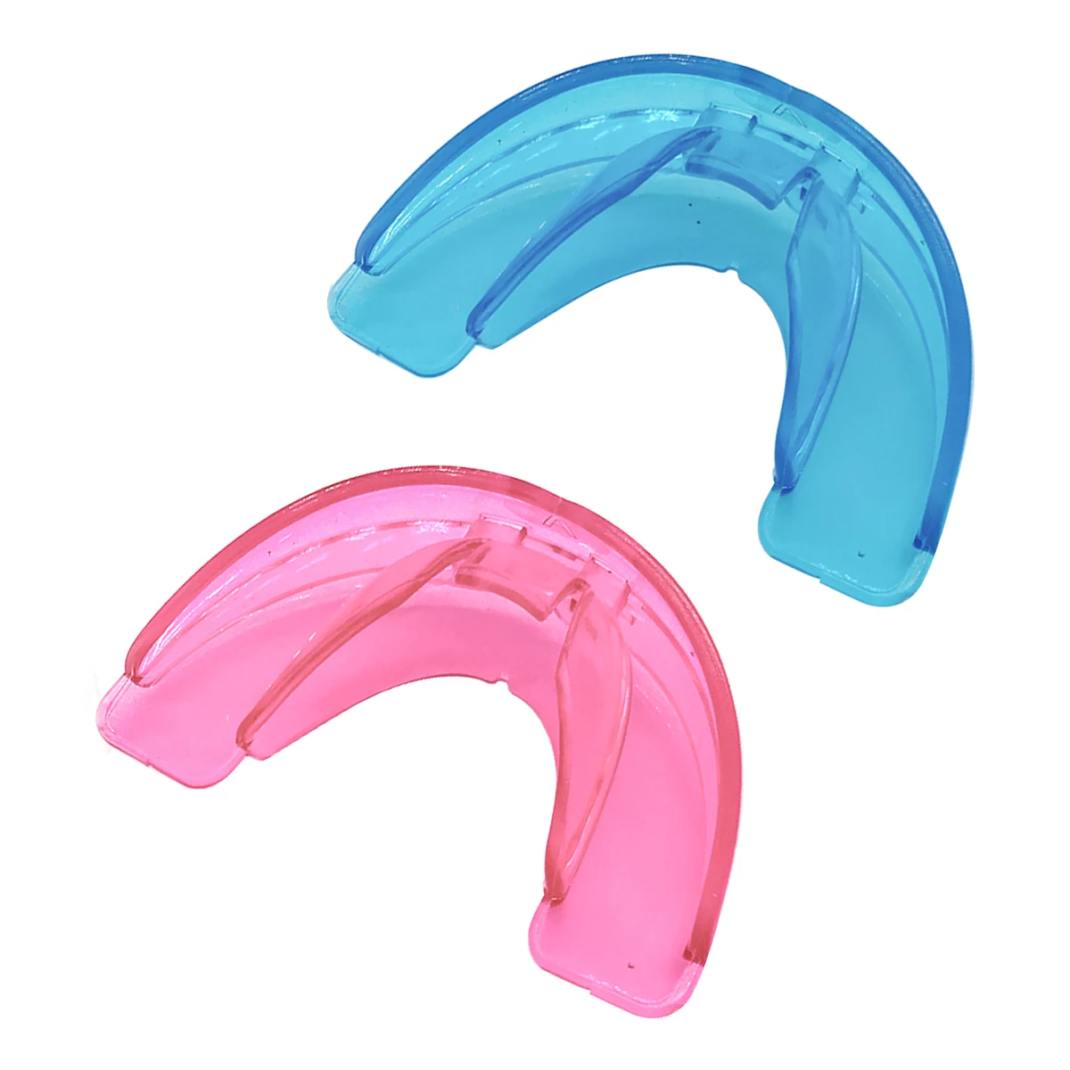 Комплект из 2 предметов мягкие Ортодонтические скобки с зубами фиксаторы бокс