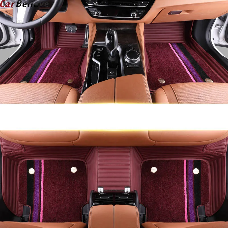 Изготовленные на заказ автомобильные коврики для mercedes w245 w169 ml w163 w164 w246 cls w219 w212 w245 cla gla e-class аксессуары ковры - Название цвета: Color 1