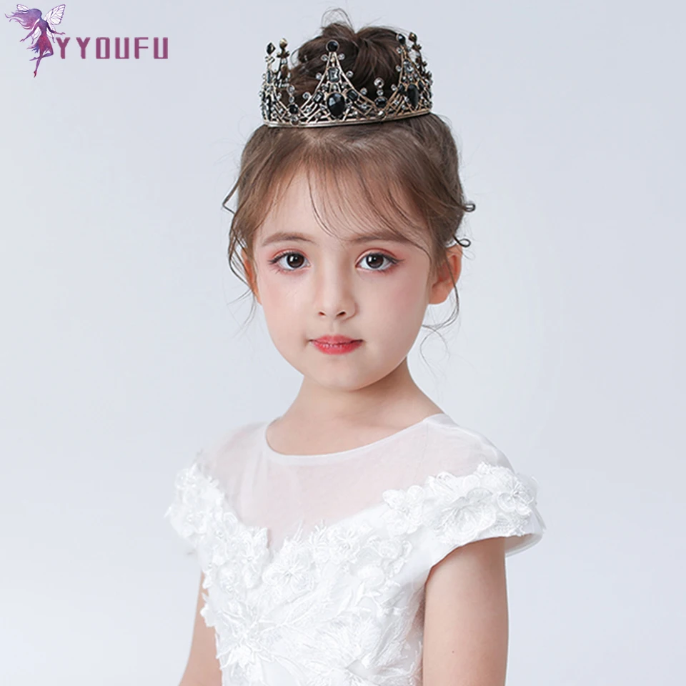 YYOUFU Flash стстразы Принцесса Корона головной убор цветок девушка свадьба день