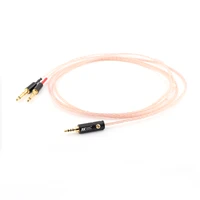 8cores replacement headphones cable audio upgrade cable for meze 99 classicsfocal elear headphones pure copper cable