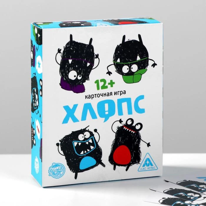Настольная быстрая игра Хлопс на внимание и реакцию|Настольные игры| |