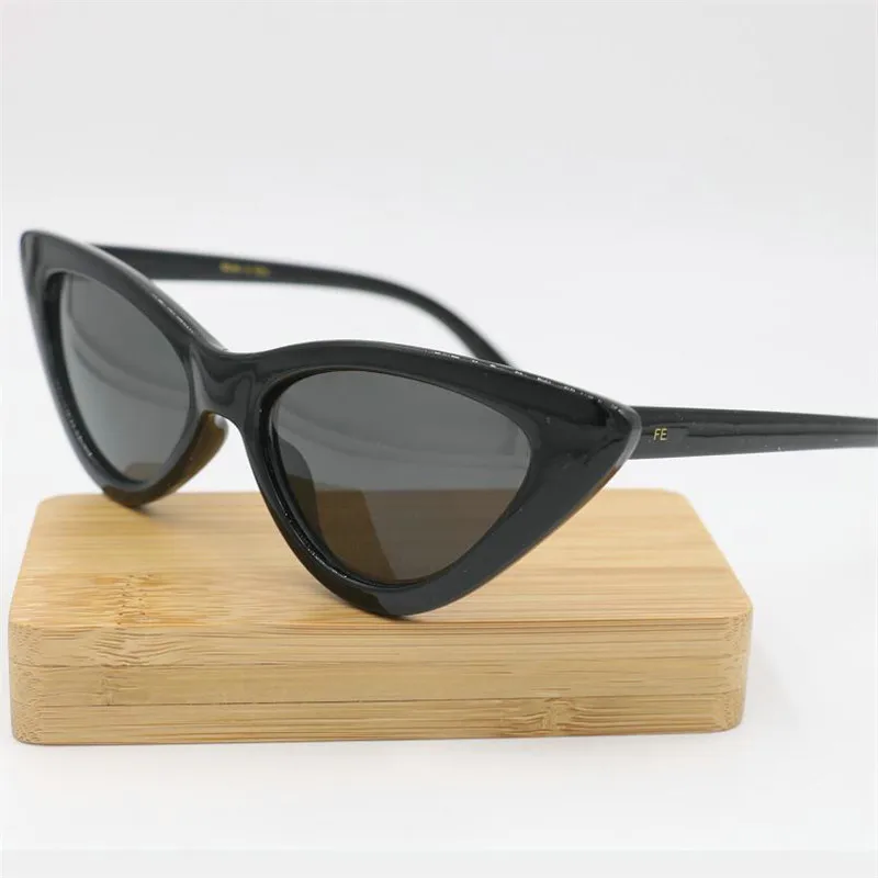 Лидер продаж треугольные солнцезащитные очки кошачий глаз для женщин и мужчин