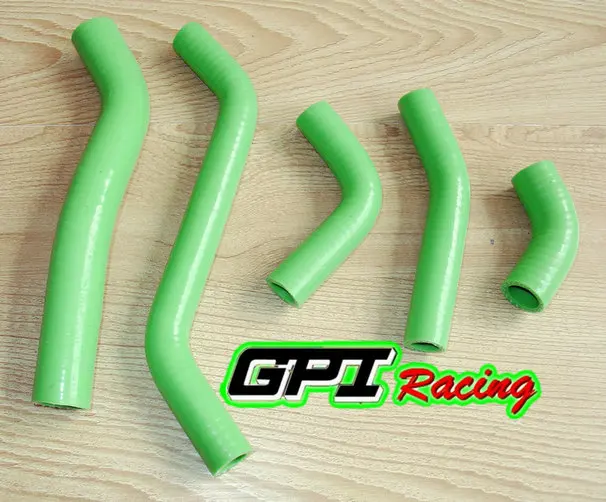 Черный для KAWASAKI KXF450 KXF 450 2006 2007 2008 06 07 08 Байк мотокросс силиконовый шланг радиатора