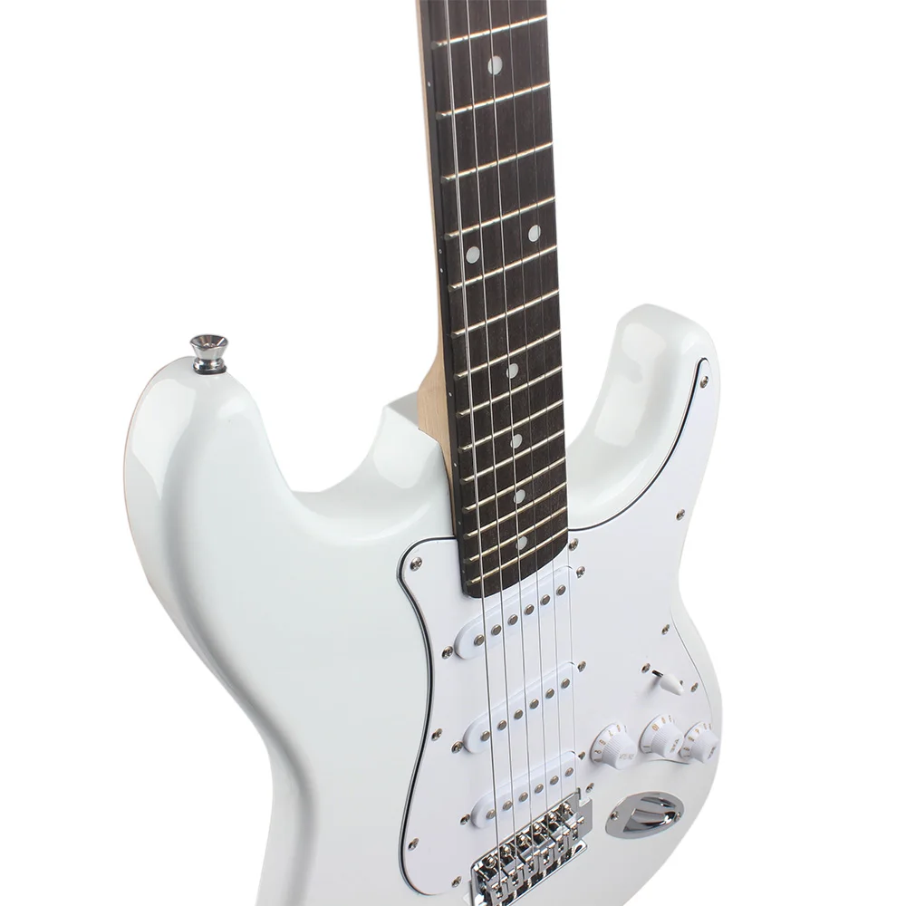 ST Electric Guitar 39 Inch 6 String 21 Frets Basswood Body Guitarra With Speaker Parts &amp Accessories |