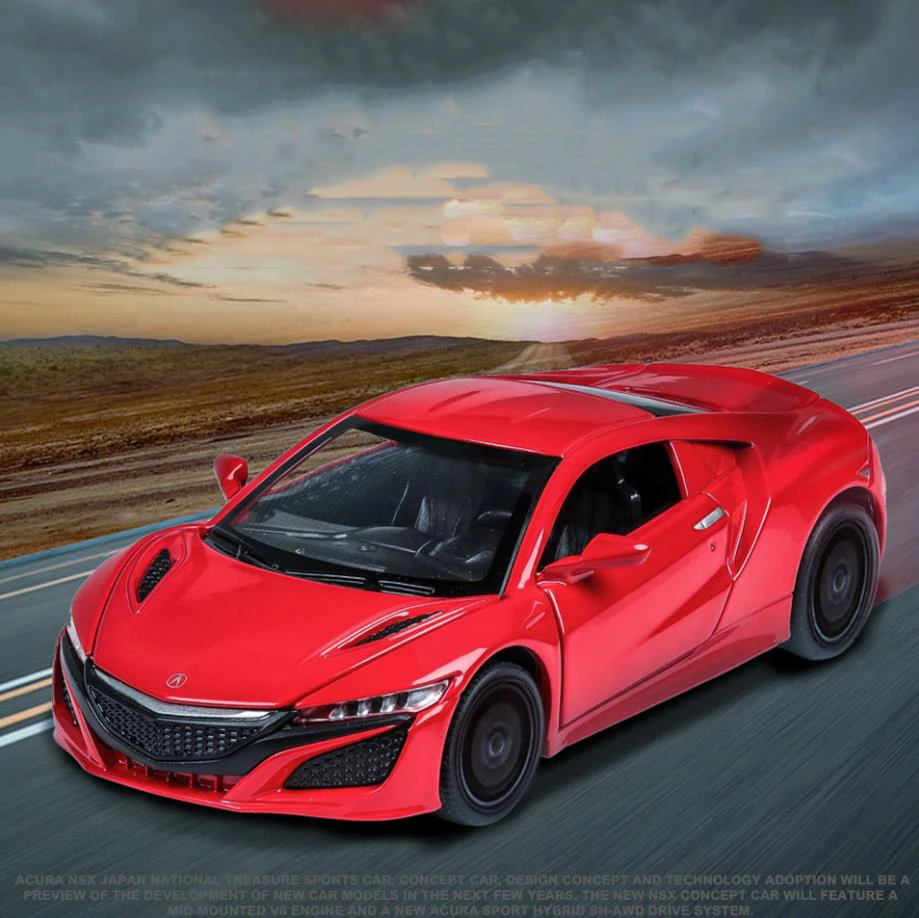 Лидер продаж литые Литые колеса 1:32 модель спортивного автомобиля hondas