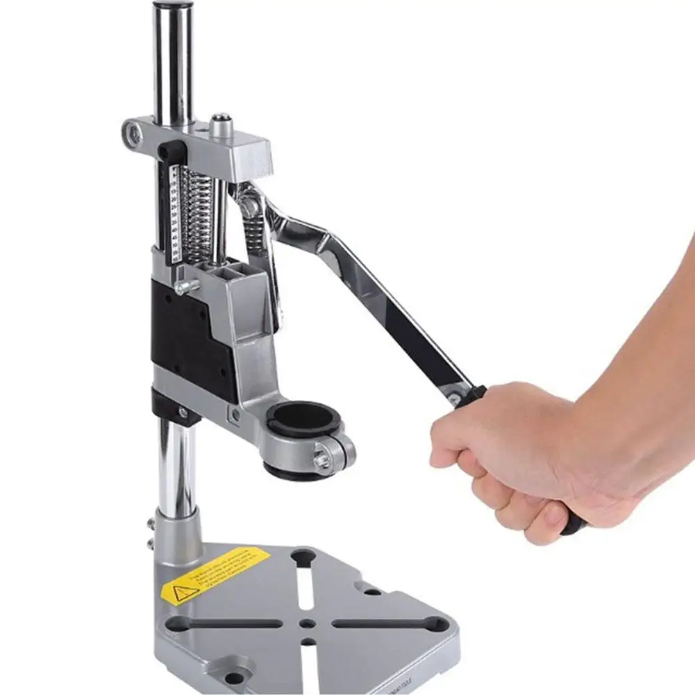 

Workstation Drill Press Stand Adjustable Desktop Drill Stand Multifunction Aluminum Base Repair Tool