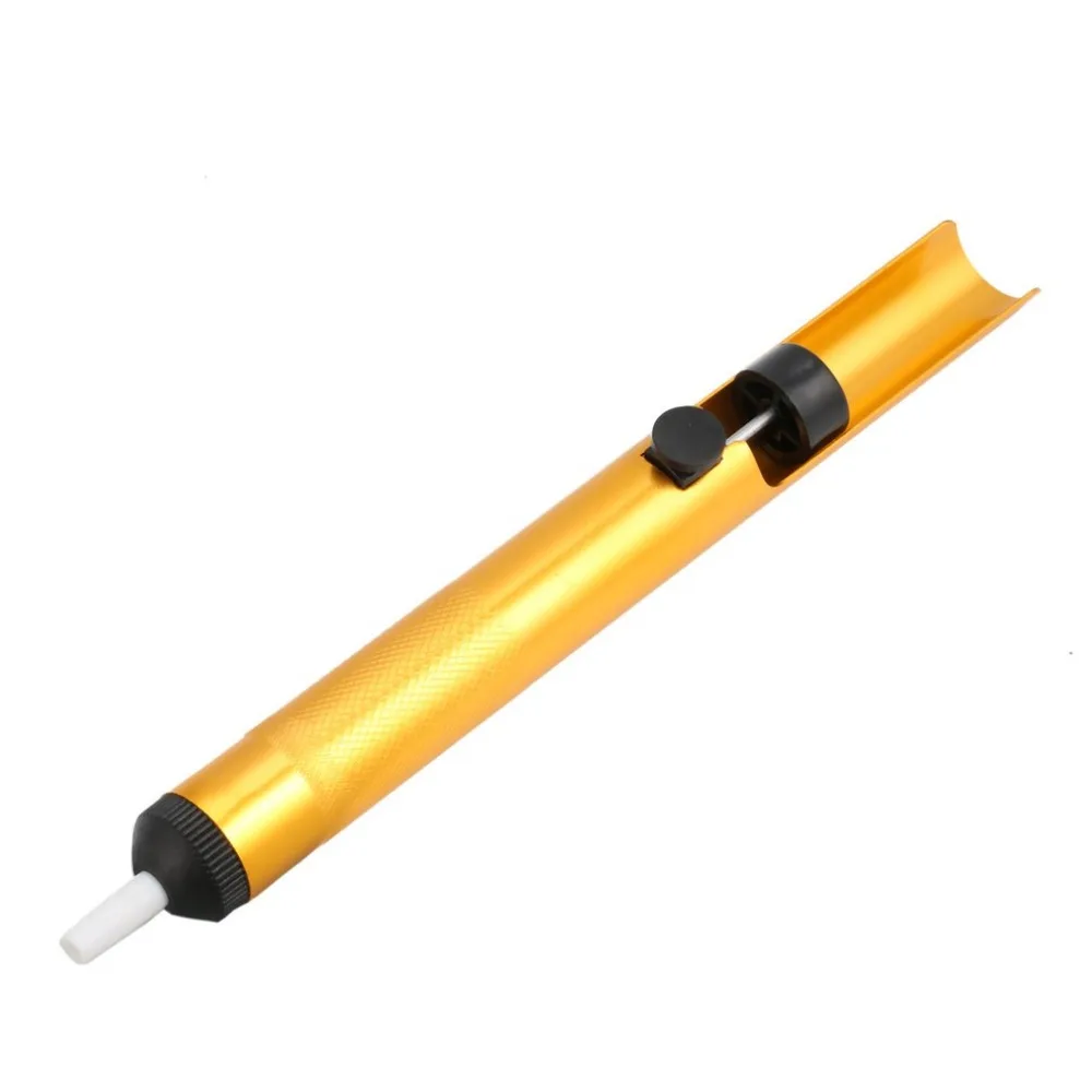 

Aluminum Metal Desoldering Pump Suction Tin Gun Soldering Sucker Pen Removal Vacuum Soldering Iron Desolder Hand Welding Tools