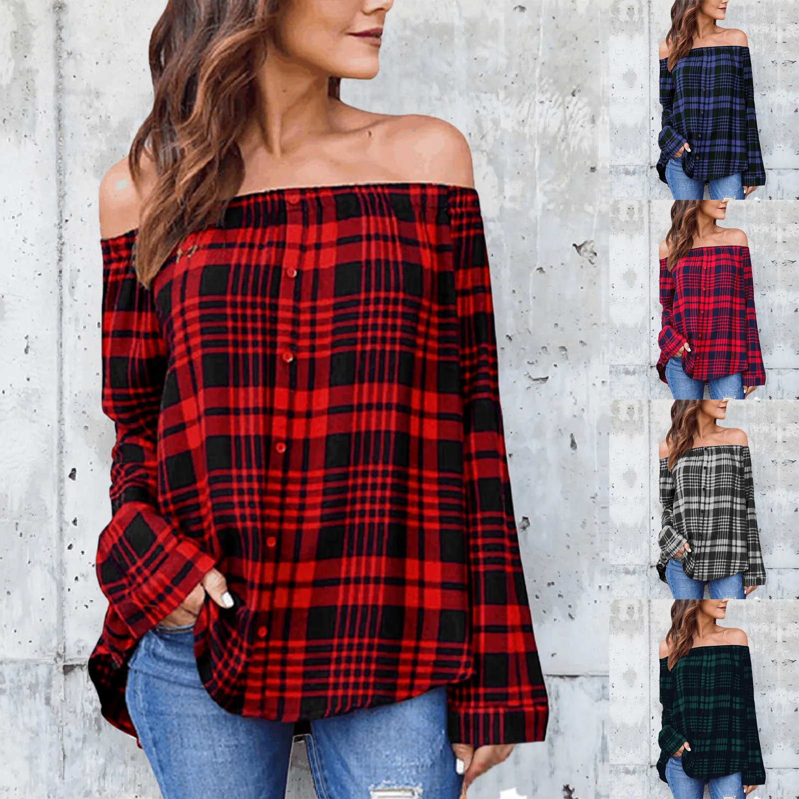 Осенняя Сексуальная футболка без бретелек с открытыми плечами женские топы на