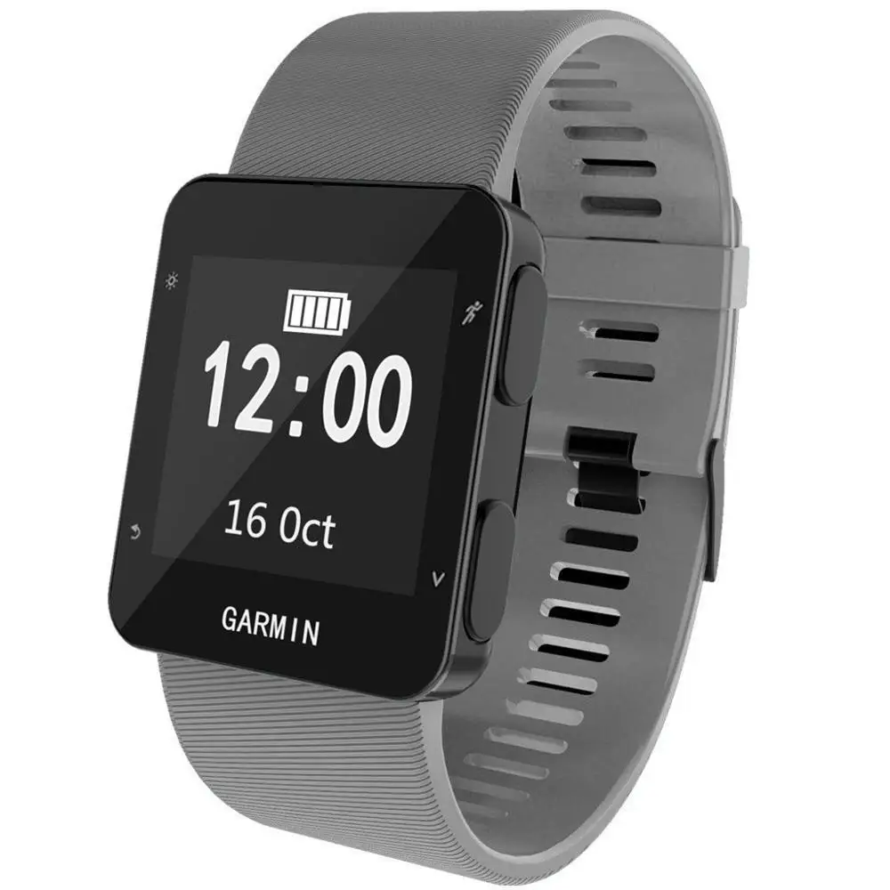 Спортивный силиконовый сменный Браслет с ремешком для Garmin Forerunner 30 35 Смарт часы браслет аксессуары#923