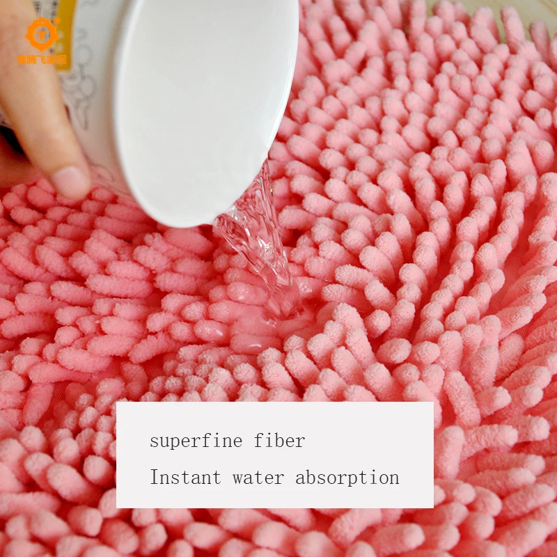 

Soft Absorbent Carpet, Bathroom Mat, Entrance Mat, Thick Non-slip Mat, Household Bedroom Carpet, Door Mat, Easy To Clean