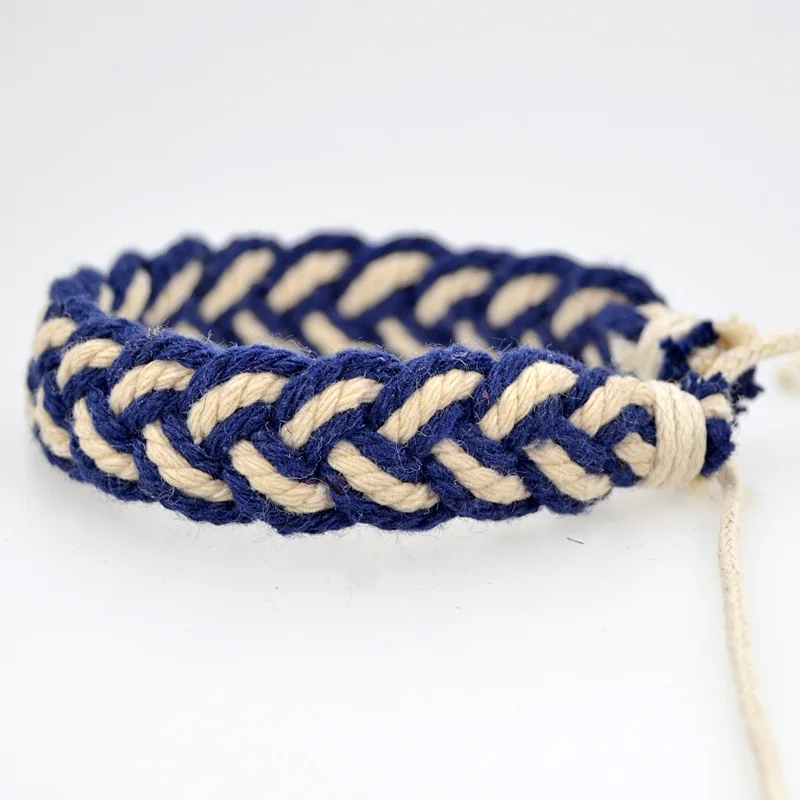 Плетеный браслет в богемном стиле Ретро | Украшения и аксессуары