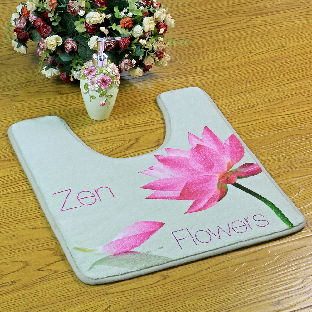 U-образные коврики для ванной противоскользящие дома декоративные ванны туалета