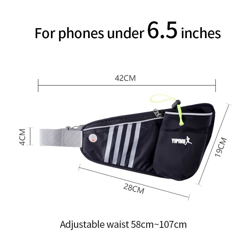 Marathon Running Bag Belt Trail Waist Bag For Phone Holder Sport Fanny Pack Man Woman Fitness Waterproof Waist Pack Water Bottle
