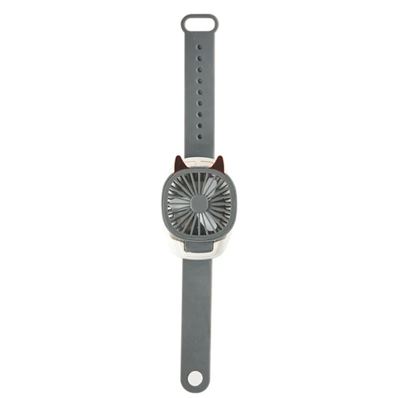 

2021 New Portable Personal Mini Watch Fan Handheld Ultra-Quiet Third Gear Speed Electric