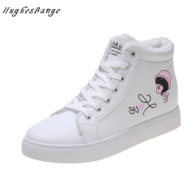 Женская обувь удобная бархатная водонепроницаемая из хлопка с рисунком