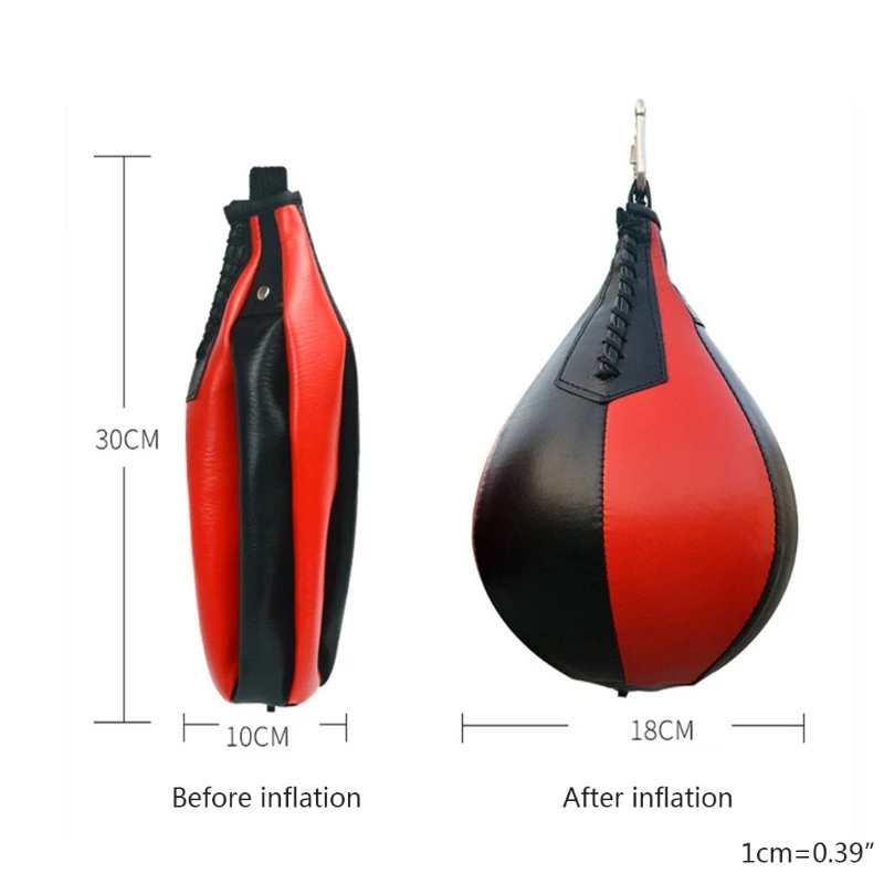 

918E Sandbags Swivel Base Hook with PU Punching Ball Adults Inflatable Fitness Sports