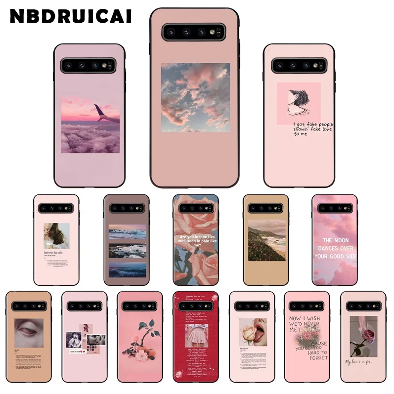 Мягкий чехол из ТПУ для Samsung S9 plus S5 S6 edge S7 S8 S10 E plus|Бамперы| |