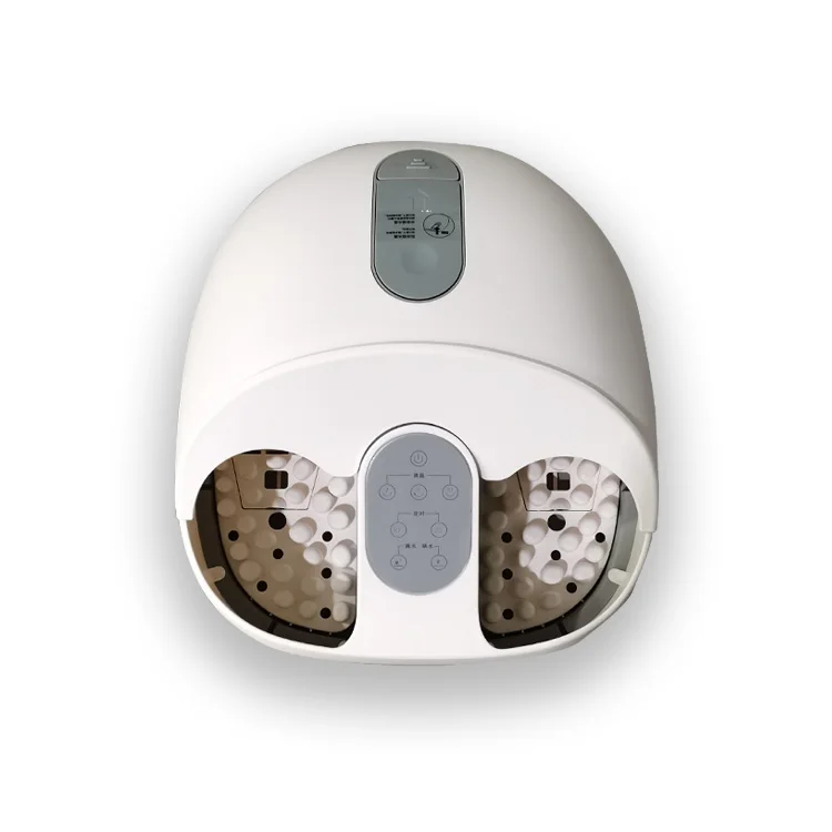 

Паровой массажер для ног, сауна для ухода за ногами с быстрым нагревом, без наливания воды и 4 педикюрными массажными роликами