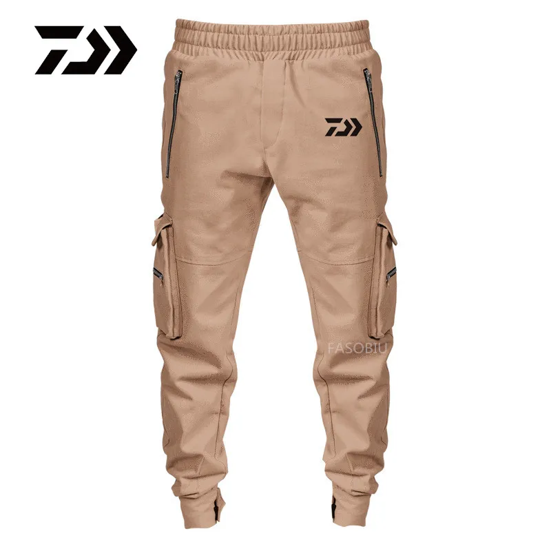 

Winter Outdoor Tactical Pants Men's Loose Waterproof Fishing Pants 2021 Mountaineering Running Multi-pocket Sports Men's Pants