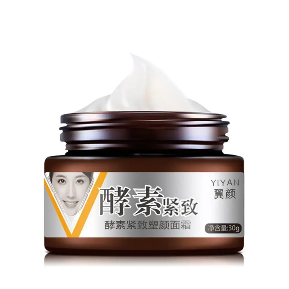 

1Pc 30g Enzyme Firming Cream Lifting Muscles V Face Firming Burning Fat Moisturizing Cream Skin Care Supplies 2021