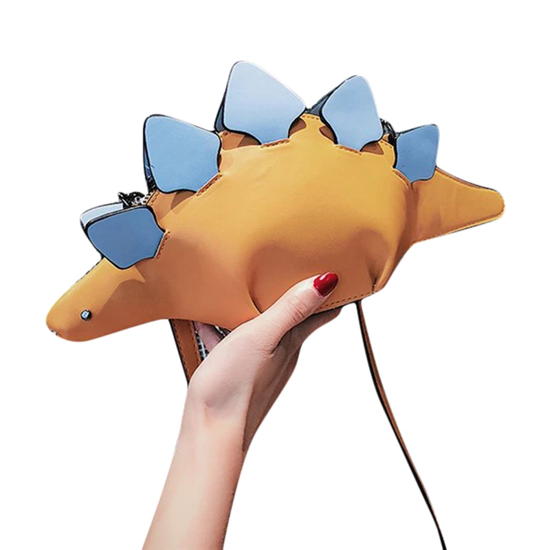 

Bags For Women 2021 Women's Shoulder Bag Woman Bag Cute Dinosaur Shape Leather Shoulder Bags Woman's Shopping Purse