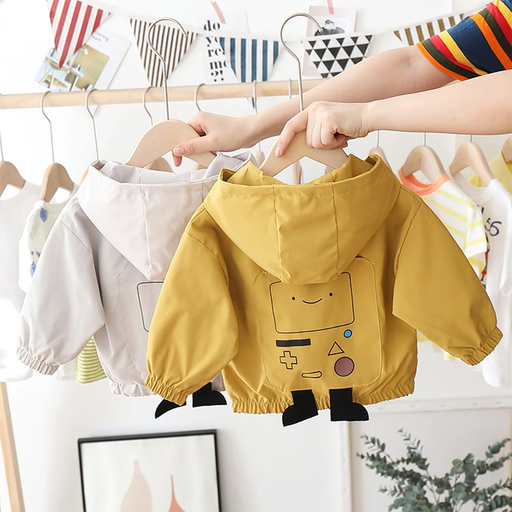 

2021 New Boys And Girls Spring And Autumn Coat Baby Jacket Top Children's Clothing Kids Jacket Boys Clothing 1to 3 Years Coat