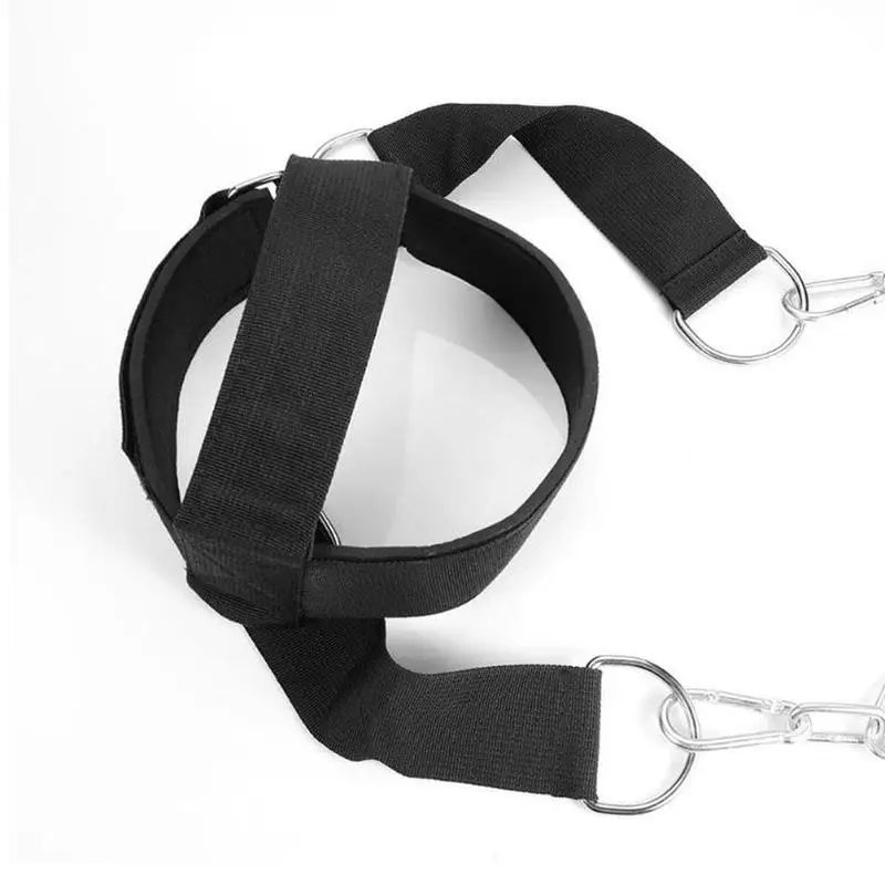 

Head Harness Neck Sterkte Oefening Riem Gewichtheffen Fitness Fitness Oefening Hals Kracht Keten Strap Gewichtheffen Band V9E6