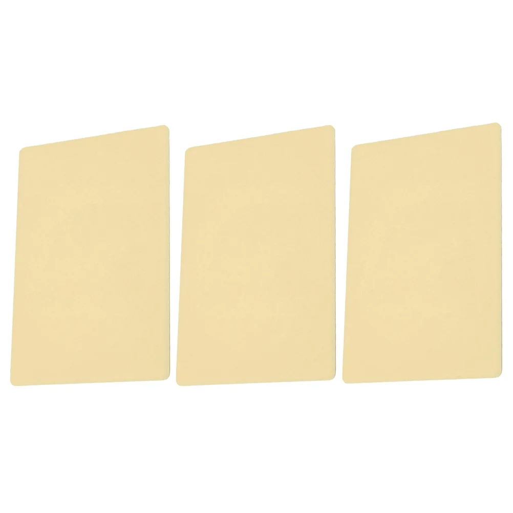 3pcs Tattoos Practice Skin Silicone Embroidered Practice Skin Fake Skin Sheets
