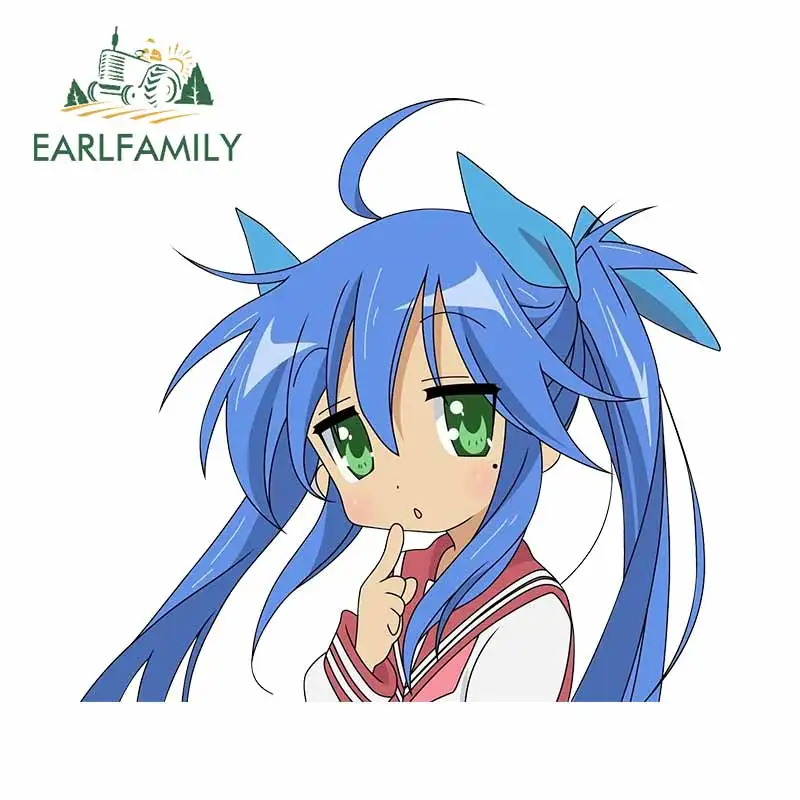 EARLFAMILY 13 см x 12 для аниме девушек Счастливая звезда красивые автомобильные