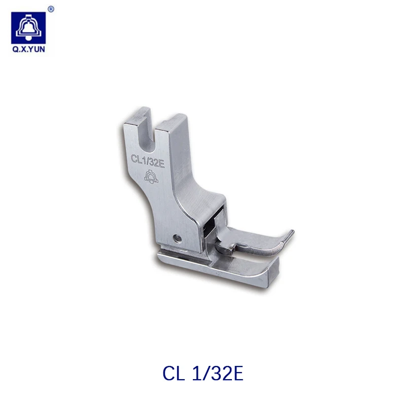 

Q.X.YUN 5AFine качественные детали швейных машин цельная стальная прижимная лапка CR1/32E CR1/16E CR1/8E CR3/32E разные размеры