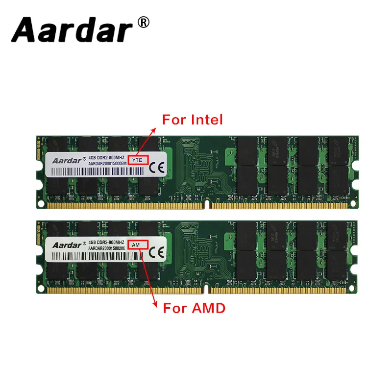Новое поступление оперативная память DDR2 2 ГБ 4 667 МГц компьютера 800 с произвольным