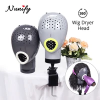 nunify fresh wigs head drying drying mannequin head with holes wig cap hair nets cloth dryer head underwear dryer tools