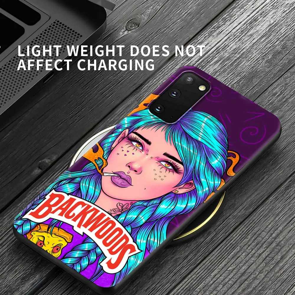 

Abstractionism Art Girls Case For Samsung Galaxy S20 FE S21 S10 S9 S8 Plus Note 20 Ultra 8 9 10 Lite Black Soft Phone Fundas