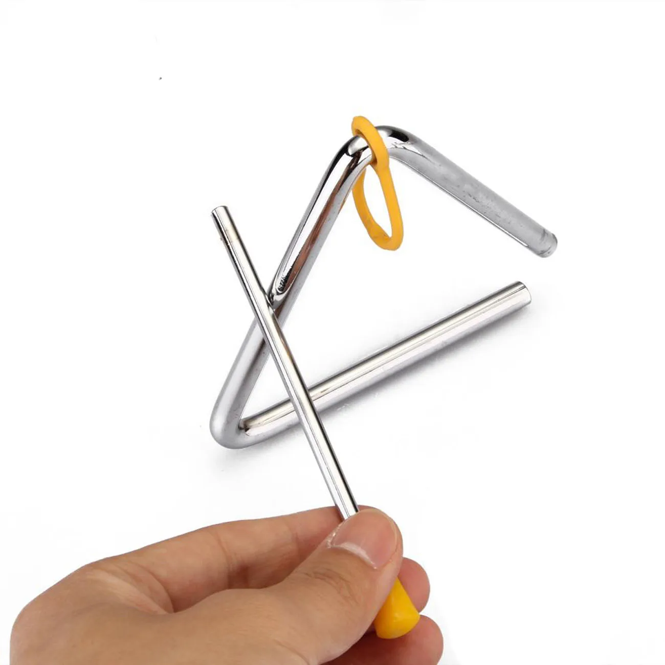 5/6/7/8 Inch Percussion Instrument Orff Triangle Bell Children Music EarlyChildhood Musical Education Toys |