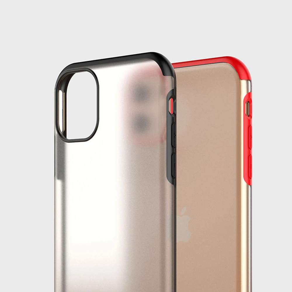 Shockproof Transparent Matte Case For iPhone 11 Pro Max X XS XR 8 7 6 6S Plus Clear TPU Soft Silicone Back Cover Ultra thin | Мобильные