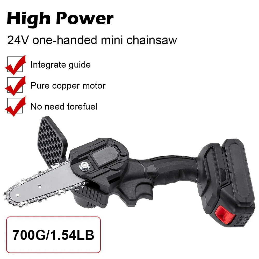 

Electric Pruning Saw Woodworking Tools 88V 800W Electric Saw Garden Logging Mini Electric Chain Saw For Makita 18V Battery