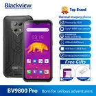 Смартфон Blackview BV9800 Pro, IP68, 6580 мА  ч, тройная камера 48 Мп + 16 Мп + 5 Мп с искусственным интеллектом, 6 ГБ + 128 ГБ, 6,3 дюйма, FHD +, Grobal, 4G, мобильный телефон