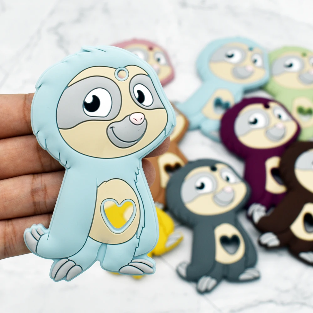 

Детский силиконовый Прорезыватель для зубов в форме ленивого животного