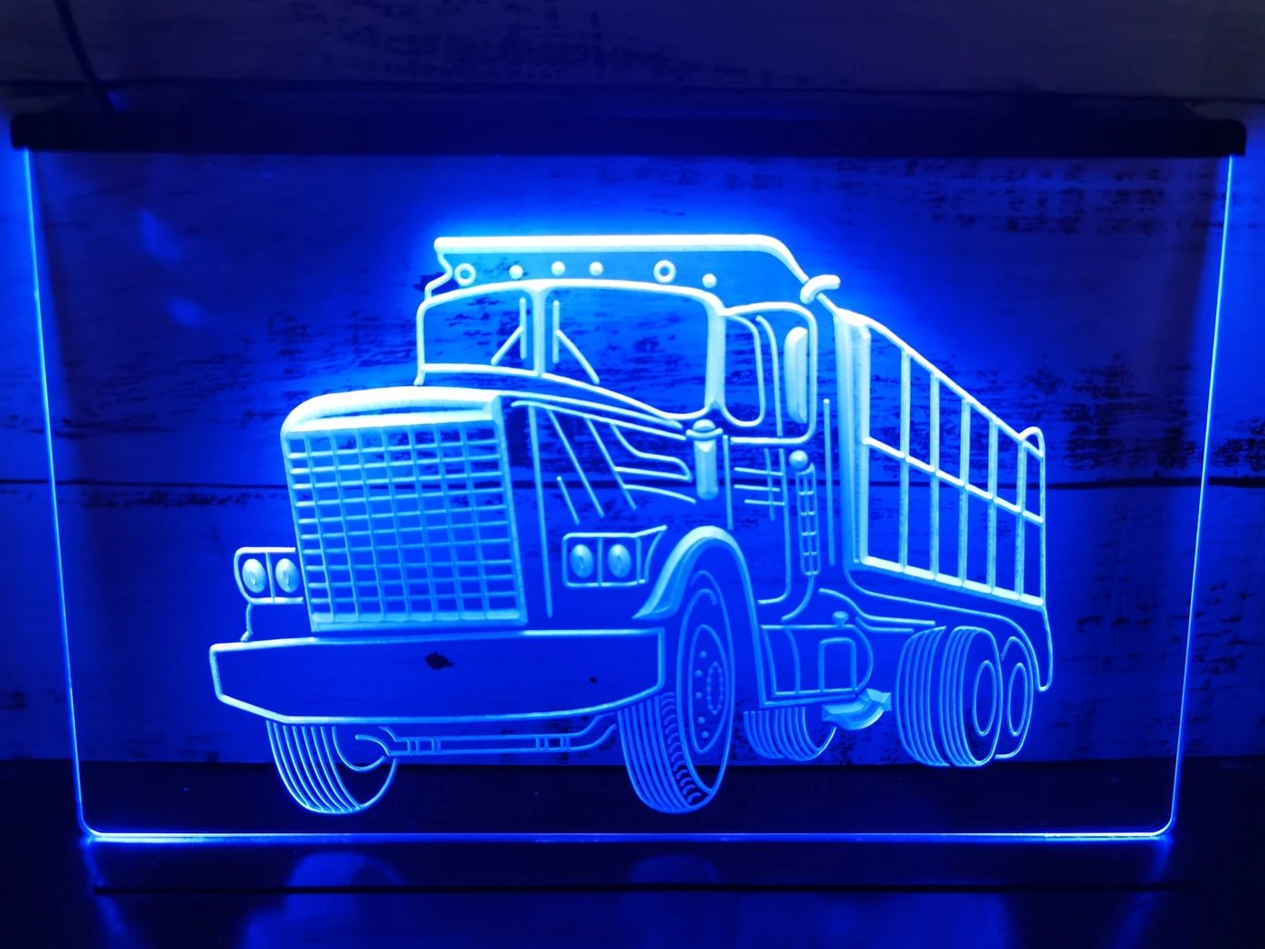 I937 самосвал автомобиль дисплей бар новый подарок светодиодная неоновая