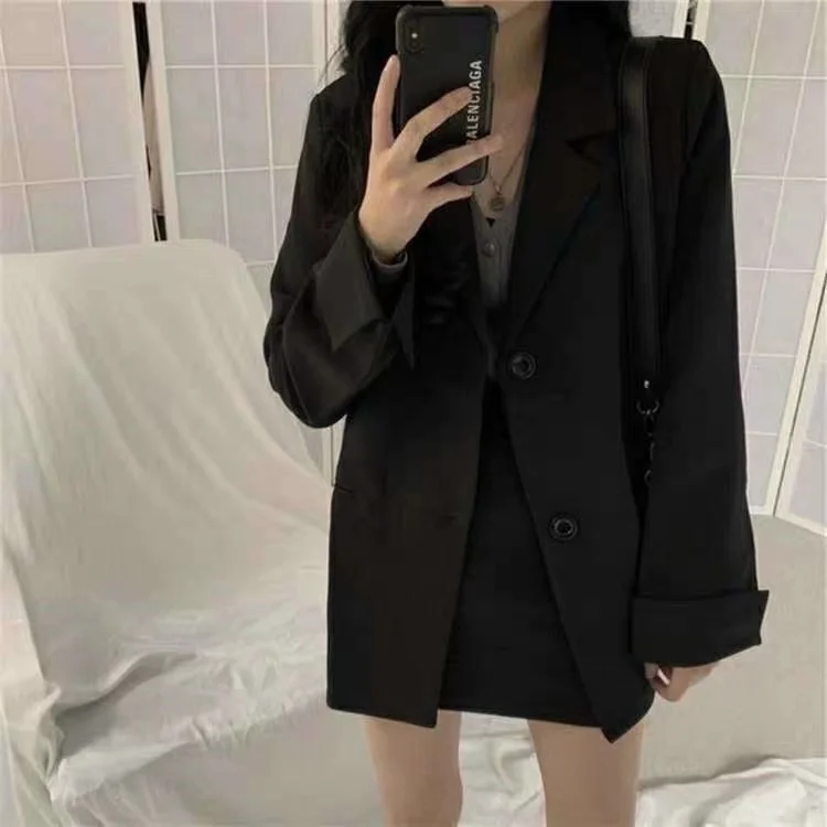 

Suit Jacket for Women 2021 Spring and Autumn Western Style Small Fragrance