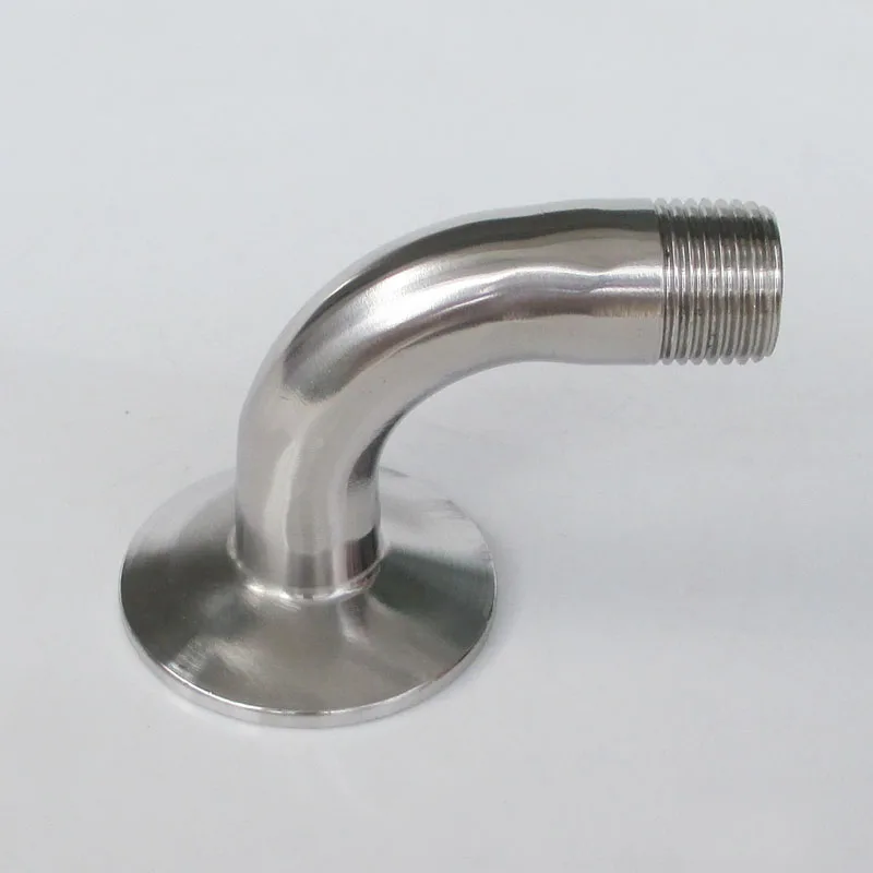 1,5 ''Tri Clamp x 1/2'' BSP с наружной резьбой фитинг 90 градусов локоть
