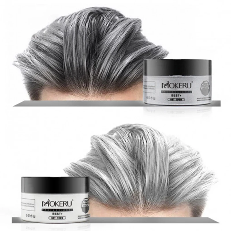 100 г Уход за волосами Цвет воск Для женщин мужчин временные укладки грязь DIY