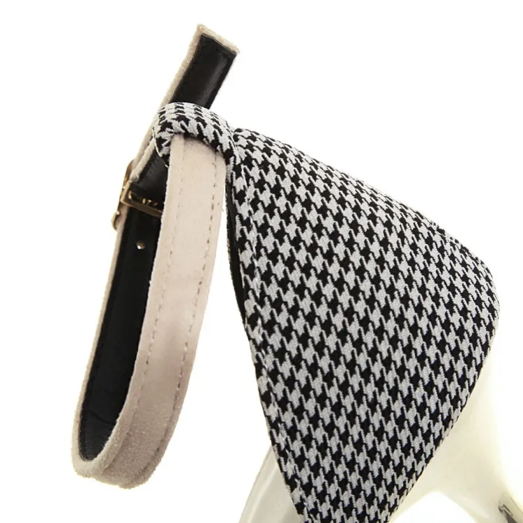 Сандалии женские на высоком каблуке босоножки в стиле пэчворк синие большие