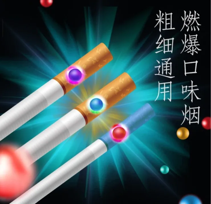 Новинка 70 шт./упак. бусины для сигарет фильтры держатель сигар с фруктовым вкусом